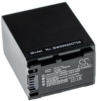 vhbw Akku kompatibel mit Sony FDR-AX33, FDR-AX40, FDR-AX45, FDR-AX53, FDR-AX60, FDR-AX700, FDR-AXP33 Videokamera Camcorder (3050mAh, 7.3V, Li-Ion)