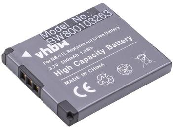 vhbw Akku kompatibel mit Canon NB-11L NB-11LH IXUS 170 165 160 SX410 275 A4000 A3400 A2400 A2500 A2300 265 145 150 SX400 140 132 125 240