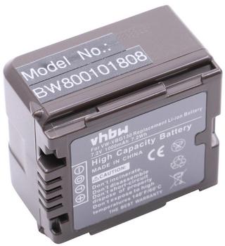 vhbw Akku kompatibel mit Panasonic SDR-H90, VDR-D160, VDR-D220, VDR-D310, VDR-D50 Videokamera Camcorder (1000mAh, 7,2V, Li-Ion) mit Infochip