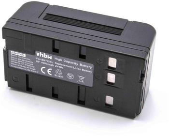 vhbw NiMH Akku 4000mAh (6V) kompatibel mit Kamera Videokamera Camcorder Panasonic NV-CSLEN, NV-G1, NV-G101, NV-G101A, NV-G120, NV-G2, NV-G200