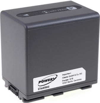 Powery Akku für Sony Typ NP-FP90 2100mAh