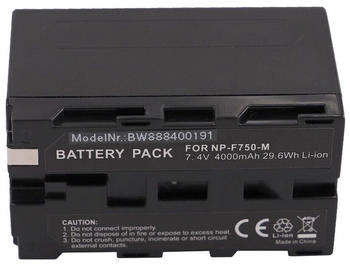 vhbw Akku kompatibel mit Sony DCR-TRV525 DCR-TRV7 DCR-TRV720 DCR-TRV58E DCR-TRV620K Kamera (4000mAh 7,4V Li-Ion)