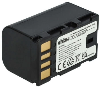 vhbw Akku kompatibel mit JVC GR-D760 GR-D770 GR-D770EX GR-D771 Videokamera Camcorder (1400 mAh 7,2 V Li-Ion) + Infochip