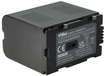 vhbw Akku kompatibel mit Hitachi PV-DV600K PV-DV700 PV-DV710 PV-DV800 Videokamera Camcorder (3200mAh 7,2V Li-Ion)