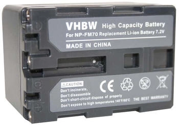 vhbw 1x Akku kompatibel mit Sony DCR-TRV14E DCR-TRV15 DCR-TRV15E DCR-TRV16 DCR-TRV17 Videokamera Camcorder (2000 mAh 7,2 V Li-Ion)