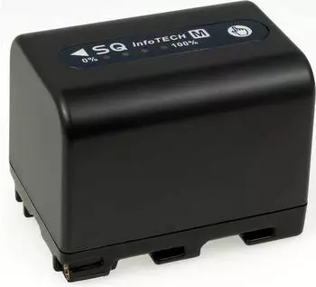 Powery Akku f&uuml;r Sony Typ NP-QM71D 2800mAh Anthrazit