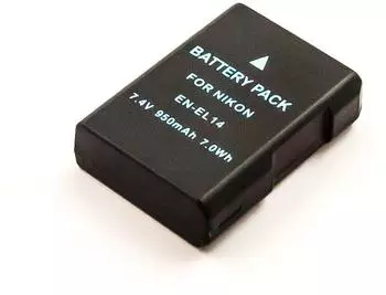 AGI Akku Akku f&uuml;r Nikon D3300 Li-Ion 7,2V 900mAh grau (16471)