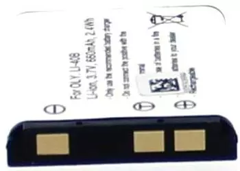 AGI Akku Akku Li-Ion 3,7V 660mAh f&uuml;r Rollei Compactline 350 (77453)