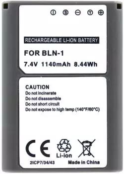 AGI Akku Akku f&uuml;r Olympus OM-D E-M1 Li-Ion 7,4V 1020mAh (14116)