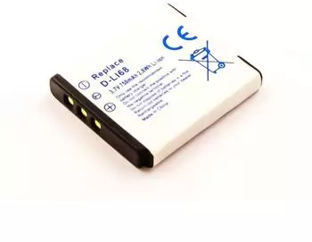 AGI Akku Akku f&uuml;r Fuji FinePix F800EXR Li-Ion 3,7V 700mAh (10729)