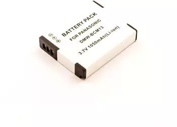 AGI Akku Akku für Panasonic LUMIX DC-FT7 Li-Ion 3,7V 1050mAh (109017)