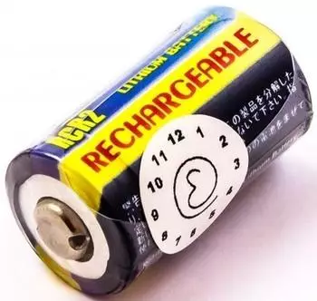 AGI Akku Akku für Canon CR2 Li-Ion 3V 250mAh (33826)