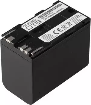 AccuCell Ersatzakku für Canon BP-970G, Li-Ion, 7500mAh, 7,4V
