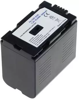 AGI Akku Akku für Panasonic NV-MX8EG Li-Ion 7,2V 3600mAh (17914)