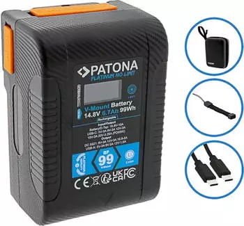 Patona BP-99W V-Mount Akku 99Wh USB-C (1383)