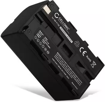 Cellonic Akku 4400mAh 7,4V Lithium-Ionen kompatibel mit Sony (NP-F550)