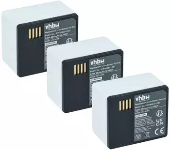 vhbw Akku 3er-Set Li-Polymer 4800mAh 3,85V für Arlo VMA5400 / VMC4040P / Ultra 4K UHD (VHBW4070351678223)