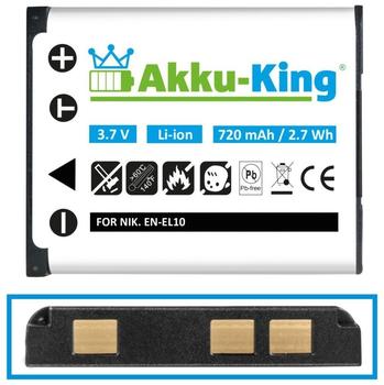 Akku-King Pentax D-Li63 kompatibel