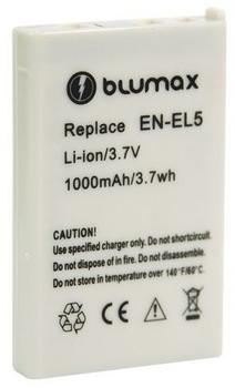Blumax Li-Ion Ersatzakku für Nikon EN-EL5 (1000 mAh)