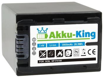 AKKU-KING Akku kompatibel zu Sony NP-FH100, Li-Ion