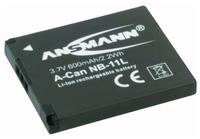 Ansmann 1400-0028, Ansmann A-Can NB 11L Kamera-Akku ersetzt Original-Akku (Kamera)