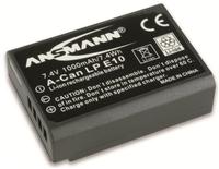 Ansmann 1400-0018, Ansmann A-Can LP E10 Kamera-Akku ersetzt Original-Akku (Kamera)
