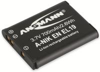 Ansmann 1400-0016, Ansmann A-Nik ENEL 19 Kamera-Akku ersetzt Original-Akku (Kamera)