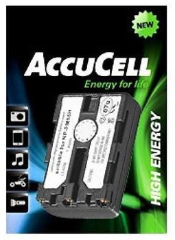 AccuCell Akku passend für Sony NP-QM50, Sony NP-QM51