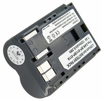AccuCell Akku passend für Canon FV100 Digital-Kamera, 1600mAh