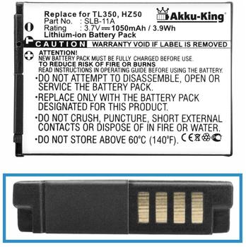 Akku-King Akku kompatibel zu SLB-11A, SLB-10A - 1050mAh