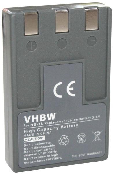 vhbw Canon NB-1L kompatibel