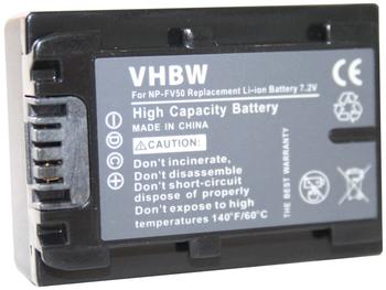 vhbw Kamera-Akku Li-Ion 600mAh 7,2V mit Infochip (VHBW4251123988331)