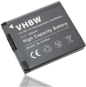 vhbw Akku für Kamera Canon Digital Ixus 160, Ixus 165 wie NB-11L.
