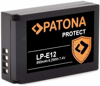 Patona Ersatzakku Protect für Canon LP-E12 (850mAh)