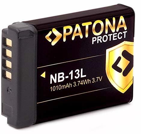 Patona Ersatzakku Protect für Canon NB-13L (1010mAh)