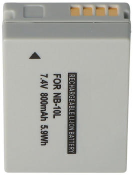 AccuCell Ersatzakku für Canon NB-10L (800mAh)