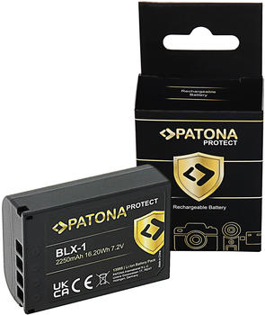 Patona Protect Ersatzakku f&uuml;r OM System BLX-1 (2250mAh)