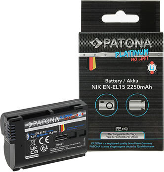 Patona Platinum Ersatzakku für Nikon EN-EL15 (2250mAh)