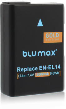 Blumax Gold Edition Ersatzakku für Nikon EN-EL14 (1300mAh)