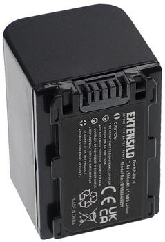 EXTENSILO 3x Akku kompatibel mit Sony DCR-DVD703, DCR-DVD703E, DCR-DVD705, DCR-DVD705E Kamera (1500mAh, 7,4V, Li-Ion)