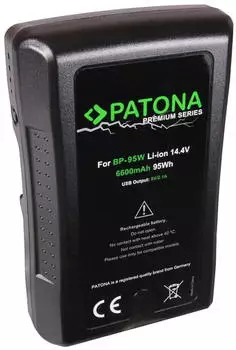 Patona Premium V-Mount Akku f&uuml;r Sony BP-95W