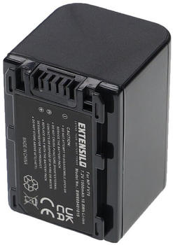 EXTENSILO 2x Akku kompatibel mit Sony HDR-CX560V, HDR-CX560VE, HDR-CX570E, HDR-CX625 Kamera (1500mAh, 7,2V, Li-Ion)