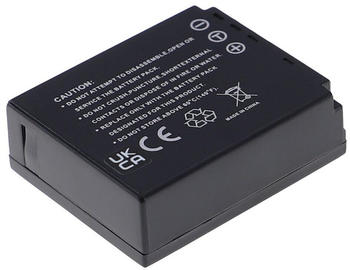 EXTENSILO 2x Akku kompatibel mit Panasonic Lumix DMC-TZ3, DMC-TZ4, DMC-TZ5, DMC-TZ50 Kamera (1000mAh, 3,7V, Li-Ion)