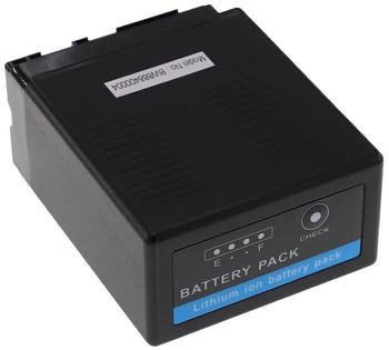EXTENSILO 1x Akku kompatibel mit Panasonic HDC-SD9, HDC-SD700, HDC-SD707, HDC-SD8K Kamera (7800mAh, 7,2V, Li-Ion)