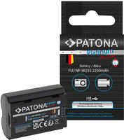 Patona Platinum Akku mit USB-C Input f&uuml;r Fuji NP-W235