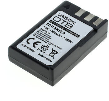 OTB Akku kompatibel zu Nikon EN-EL9 / EN-EL9a