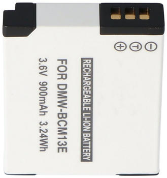 AccuCell Ersatzakku für Panasonic DMW-BCM13E (900mAh)