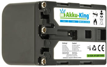 Akku-King Ersatzakku für Sony NP-QM71 (4000mAh)