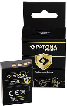 Patona Ersatzakku Protect für Olympus BLS-5 (1100mAh)