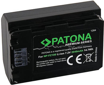 Patona Ersatzakku Premium für Sony NP-FZ100 (2250mAh)